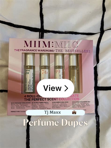 tjmaxx perfume dupes|Exploring Perfume Dupes at TJ Maxx .